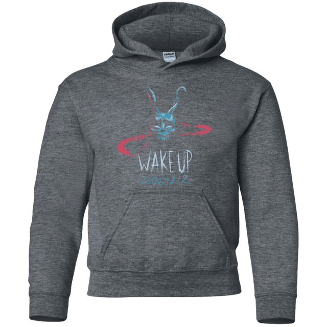 Sweatshirts Dark Heather / YS Wake up 28064212 Youth Hoodie