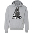Sweatshirts Sport Grey / Small Wake Up Premium Fleece Hoodie