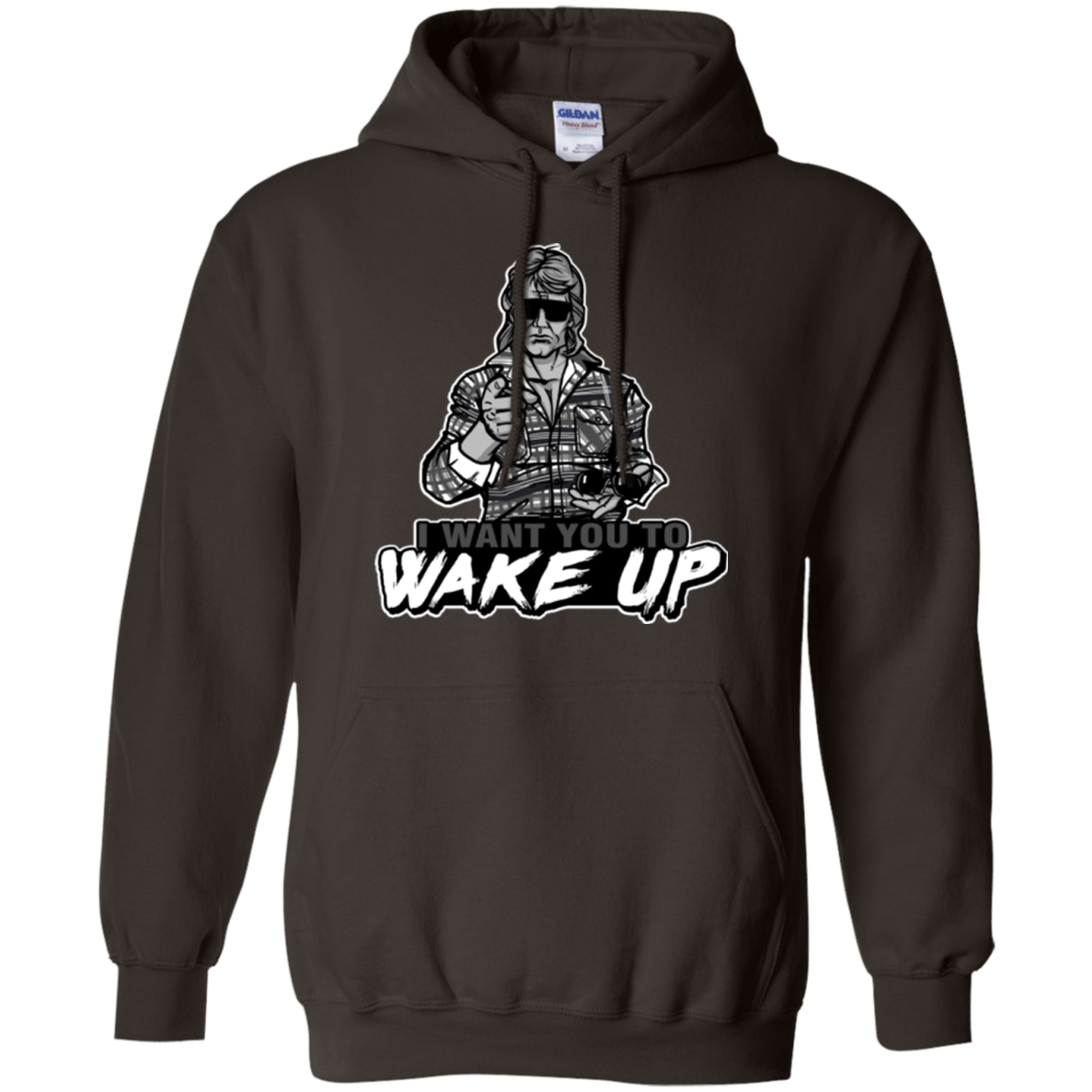 Sweatshirts Dark Chocolate / Small Wake Up Pullover Hoodie