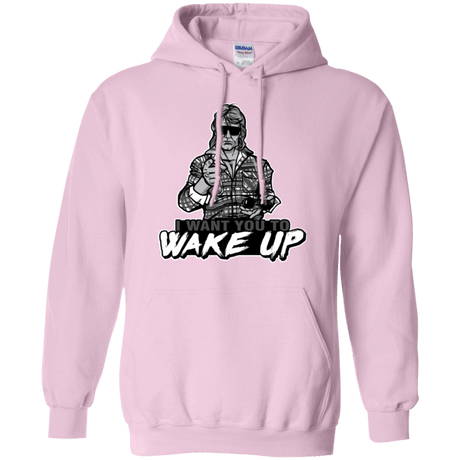 Sweatshirts Light Pink / Small Wake Up Pullover Hoodie