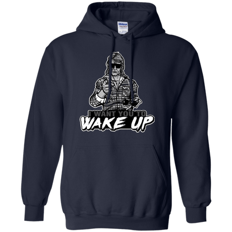 Sweatshirts Navy / Small Wake Up Pullover Hoodie