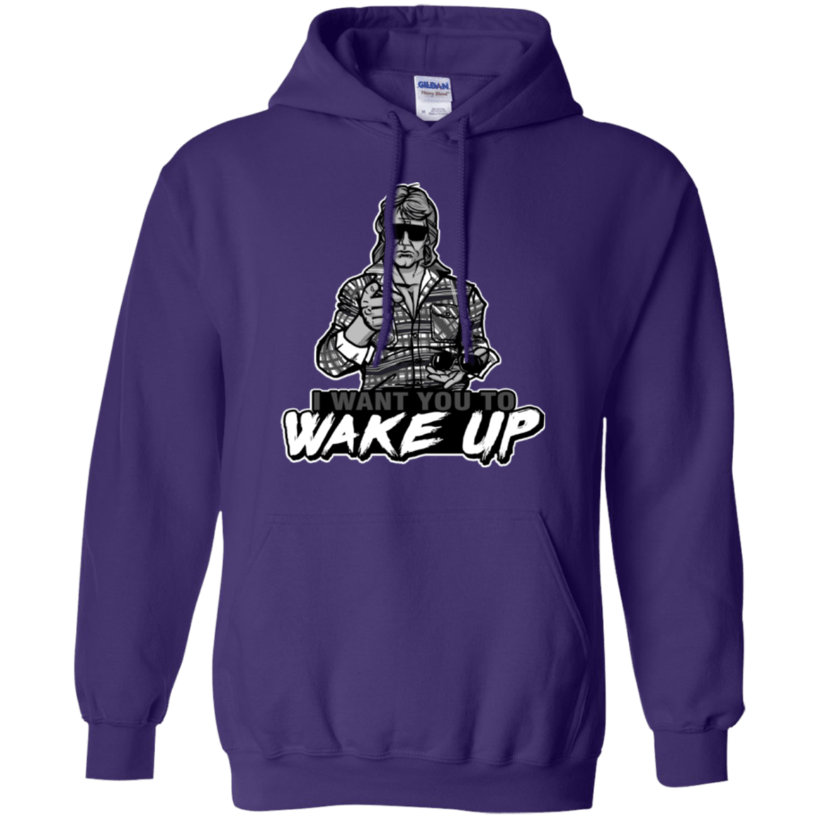 Sweatshirts Purple / Small Wake Up Pullover Hoodie