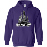 Sweatshirts Purple / Small Wake Up Pullover Hoodie