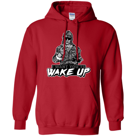Sweatshirts Red / Small Wake Up Pullover Hoodie