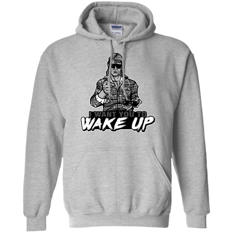 Sweatshirts Sport Grey / Small Wake Up Pullover Hoodie