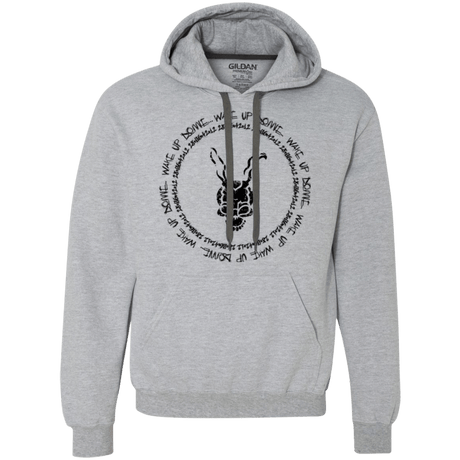 Sweatshirts Sport Grey / Small Wake up Wimido Premium Fleece Hoodie