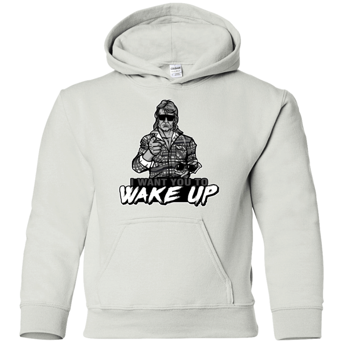 Sweatshirts White / YS Wake Up Youth Hoodie