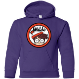 Sweatshirts Purple / YS Waldario Youth Hoodie