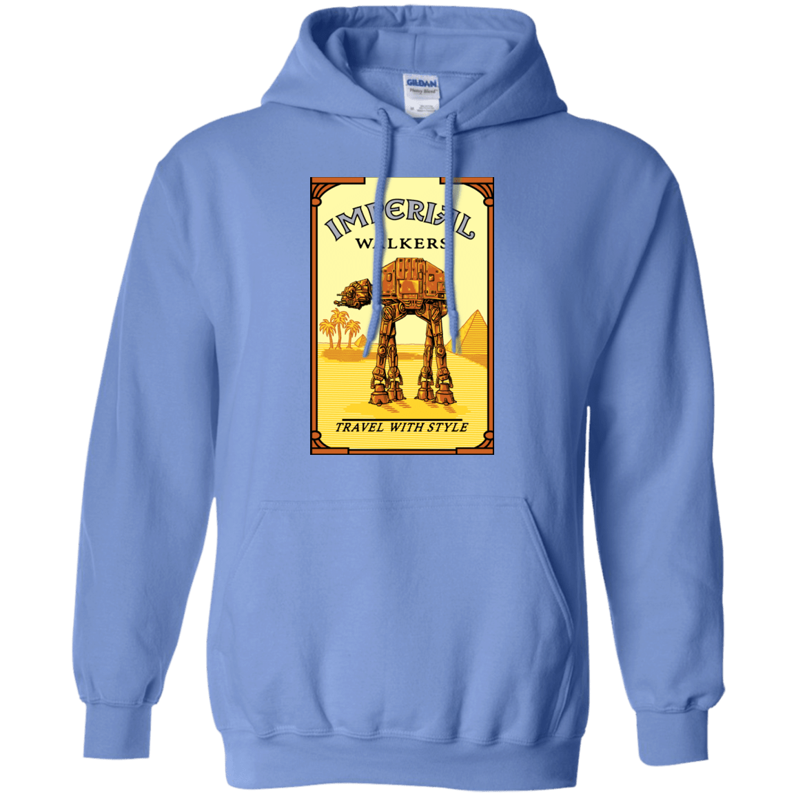 Sweatshirts Carolina Blue / Small Walk Like An Egyptian Pullover Hoodie