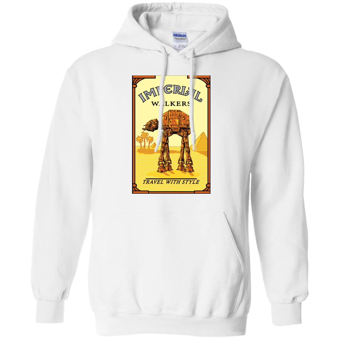 Sweatshirts White / Small Walk Like An Egyptian Pullover Hoodie