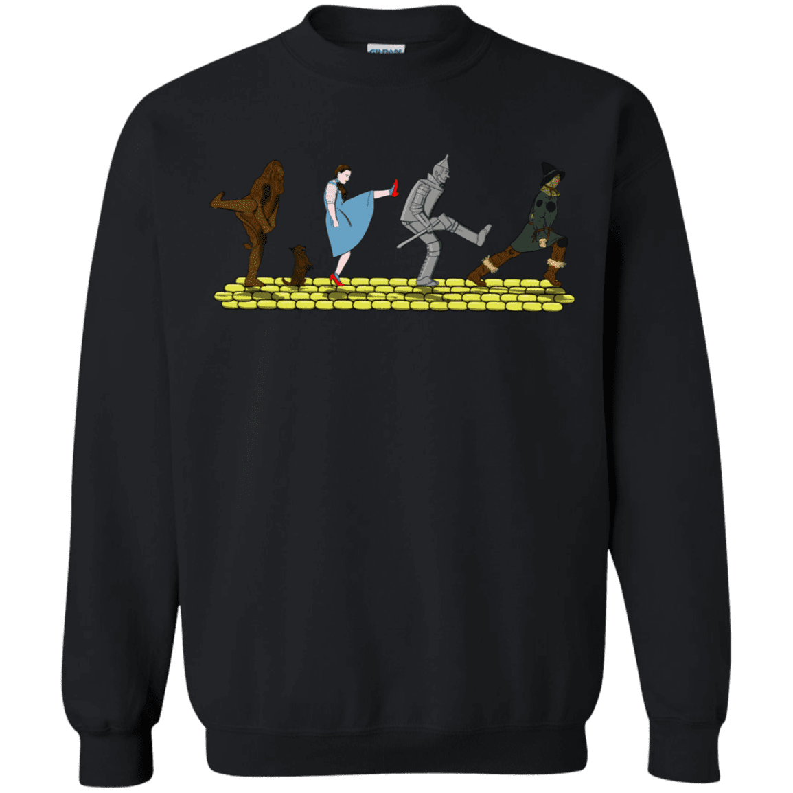 Sweatshirts Black / S Walk to Oz Crewneck Sweatshirt