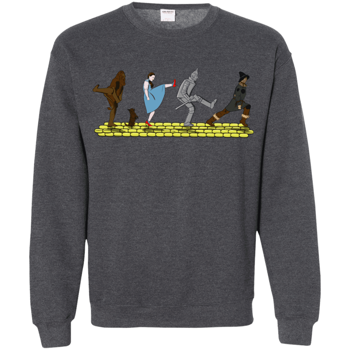 Sweatshirts Dark Heather / S Walk to Oz Crewneck Sweatshirt