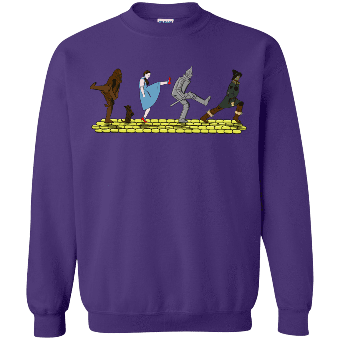 Sweatshirts Purple / S Walk to Oz Crewneck Sweatshirt