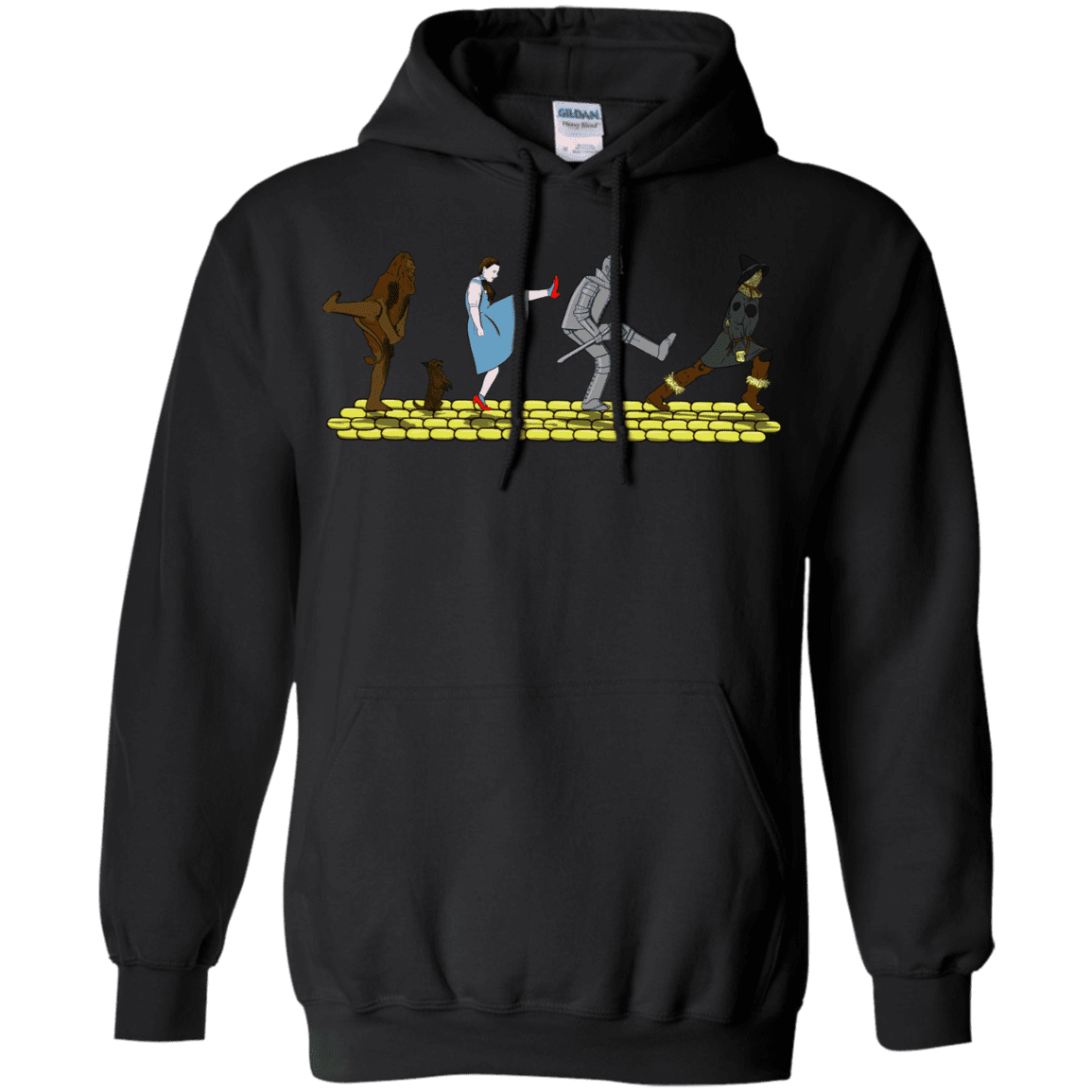 Sweatshirts Black / S Walk to Oz Pullover Hoodie