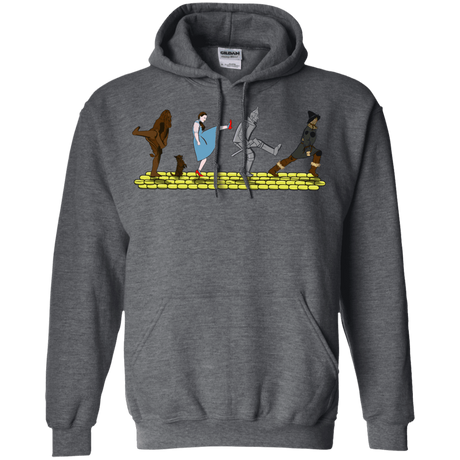 Sweatshirts Dark Heather / S Walk to Oz Pullover Hoodie