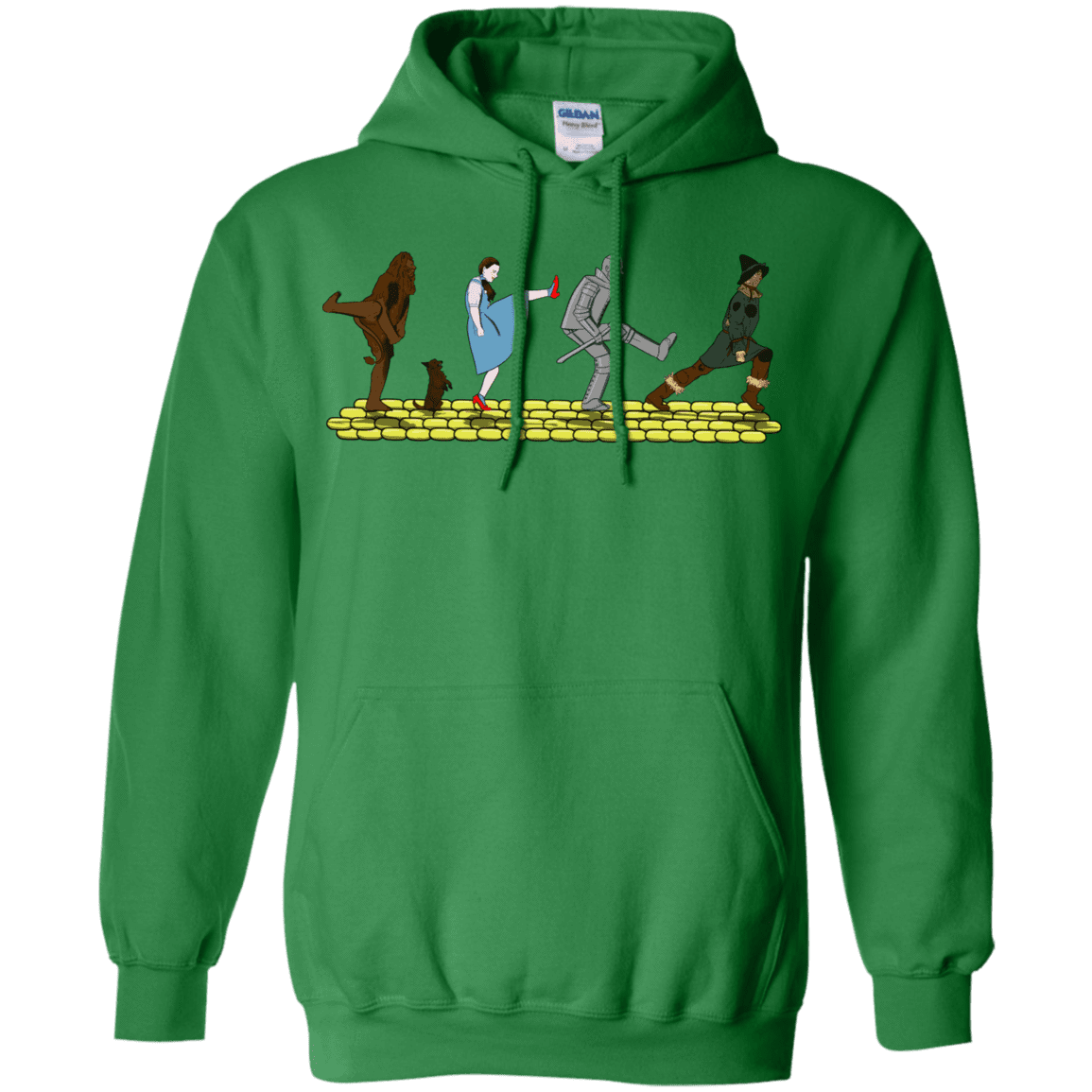 Sweatshirts Irish Green / S Walk to Oz Pullover Hoodie