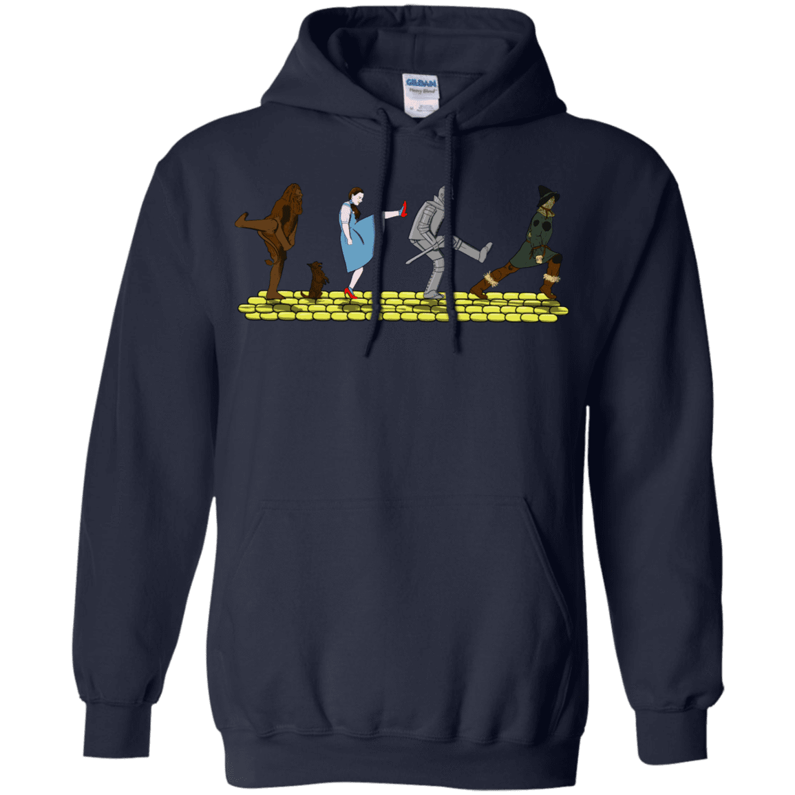 Sweatshirts Navy / S Walk to Oz Pullover Hoodie