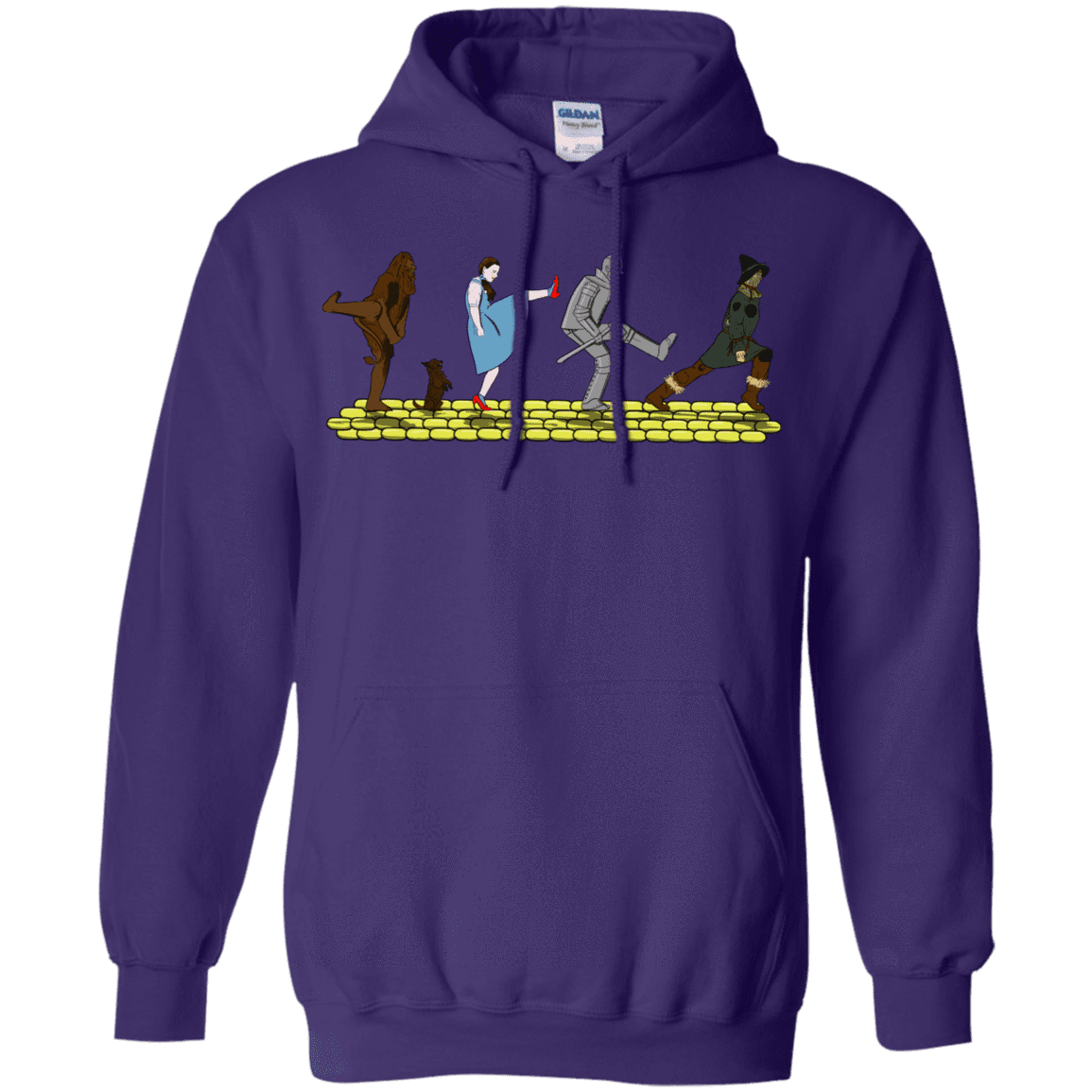 Sweatshirts Purple / S Walk to Oz Pullover Hoodie