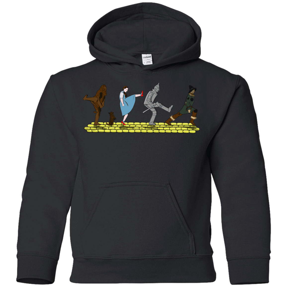 Sweatshirts Black / YS Walk to Oz Youth Hoodie