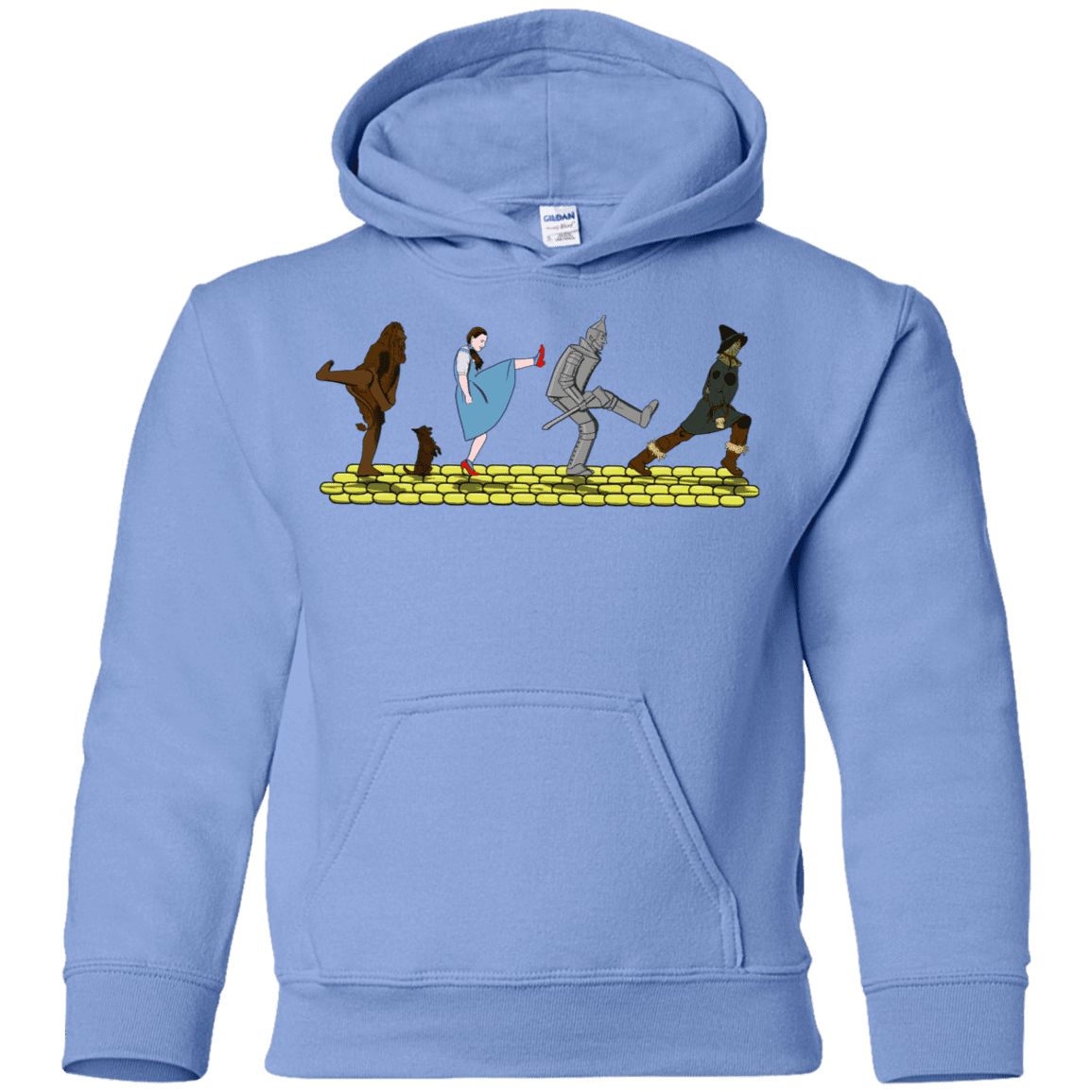 Sweatshirts Carolina Blue / YS Walk to Oz Youth Hoodie