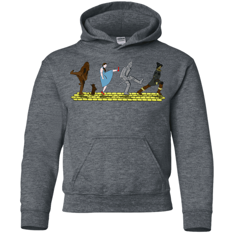 Sweatshirts Dark Heather / YS Walk to Oz Youth Hoodie