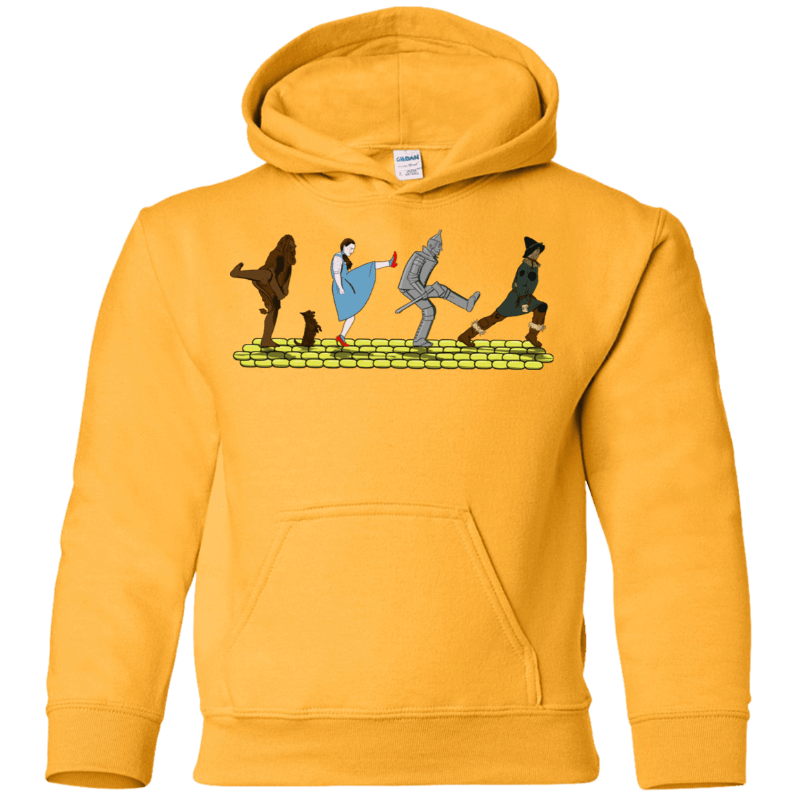 Sweatshirts Gold / YS Walk to Oz Youth Hoodie