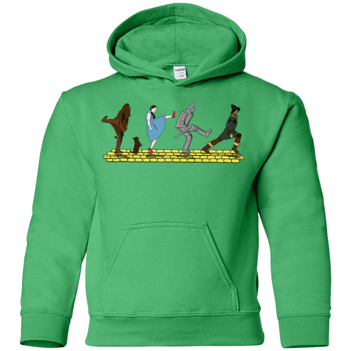 Sweatshirts Irish Green / YS Walk to Oz Youth Hoodie