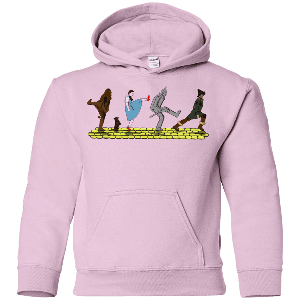 Sweatshirts Light Pink / YS Walk to Oz Youth Hoodie