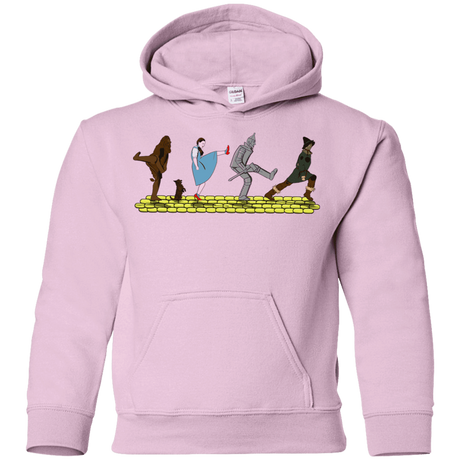 Sweatshirts Light Pink / YS Walk to Oz Youth Hoodie