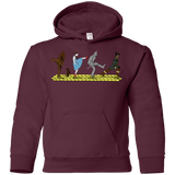 Sweatshirts Maroon / YS Walk to Oz Youth Hoodie