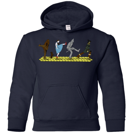 Sweatshirts Navy / YS Walk to Oz Youth Hoodie