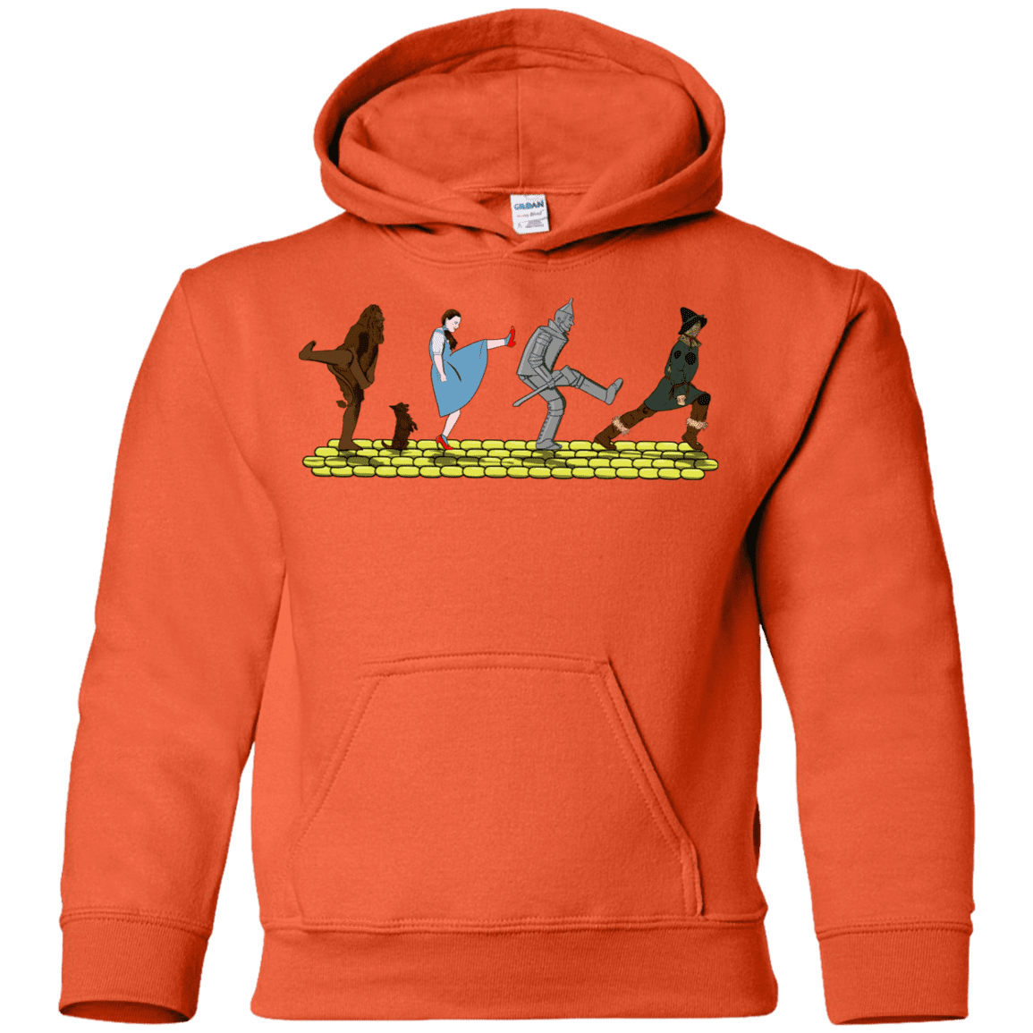 Sweatshirts Orange / YS Walk to Oz Youth Hoodie