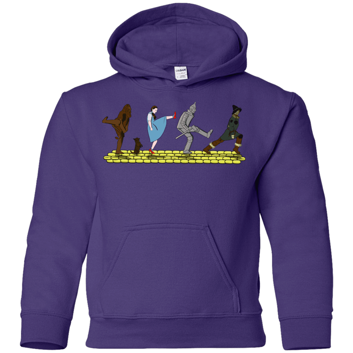 Sweatshirts Purple / YS Walk to Oz Youth Hoodie