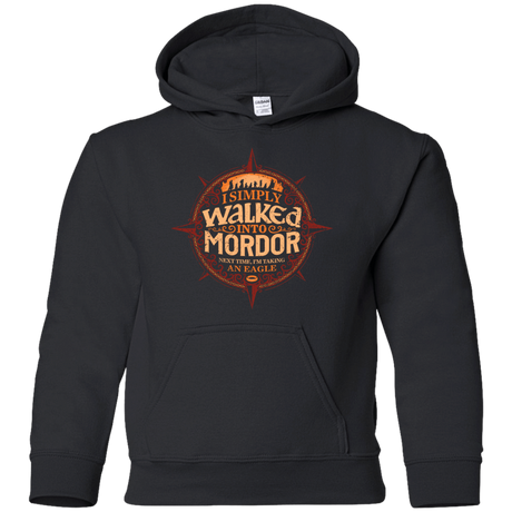 Sweatshirts Black / YS Walked Mordor Youth Hoodie