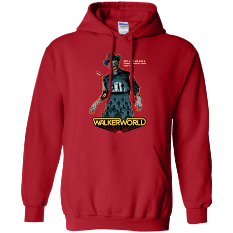 Sweatshirts Red / Small Walker World Pullover Hoodie