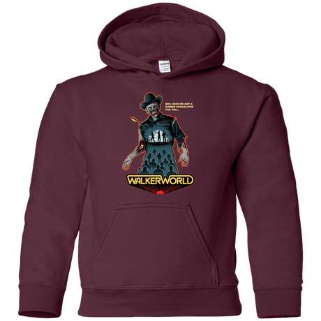 Sweatshirts Maroon / YS Walker World Youth Hoodie