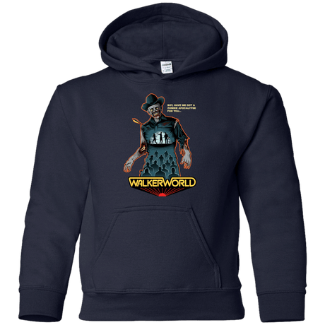 Sweatshirts Navy / YS Walker World Youth Hoodie