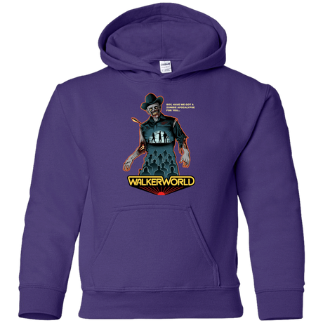 Sweatshirts Purple / YS Walker World Youth Hoodie