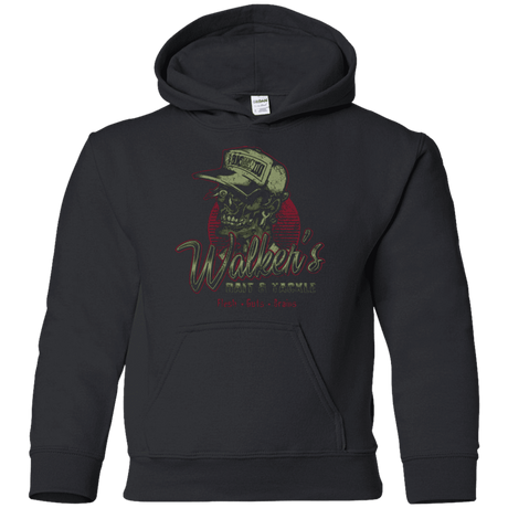 Sweatshirts Black / YS Walkers Bait & Tackle Youth Hoodie
