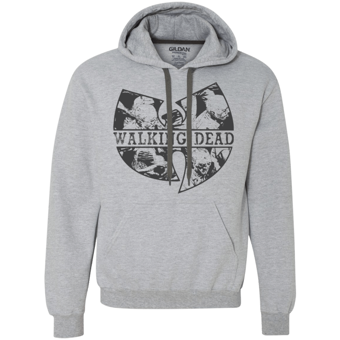 Sweatshirts Sport Grey / Small Walking Dead Premium Fleece Hoodie