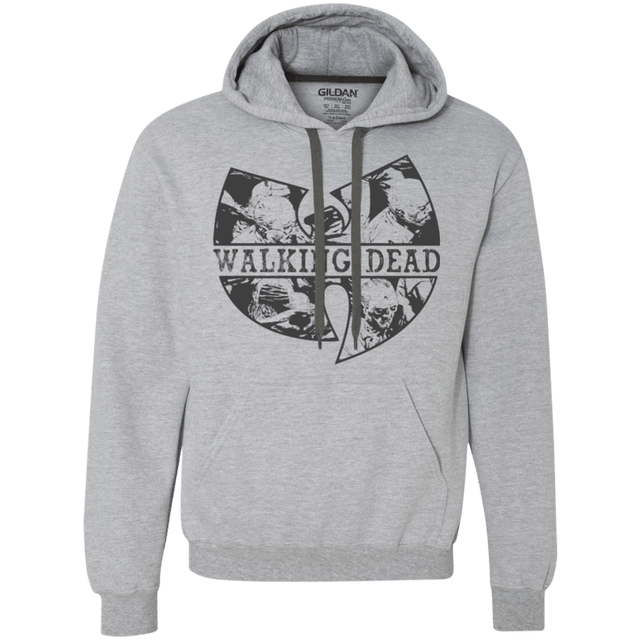 Sweatshirts Sport Grey / Small Walking Dead Premium Fleece Hoodie