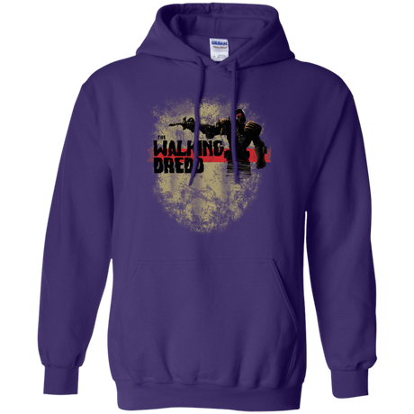 Sweatshirts Purple / Small Walking Dredd Pullover Hoodie