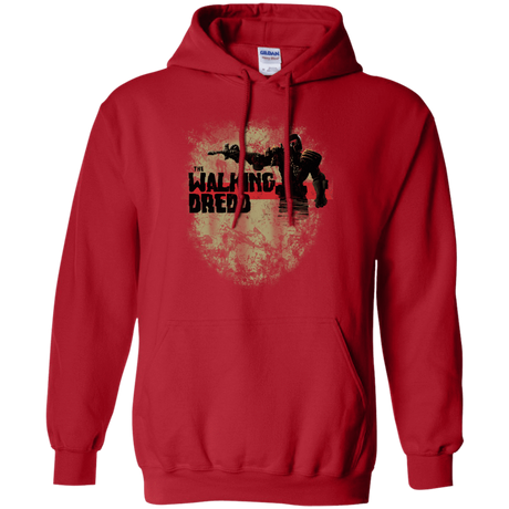 Sweatshirts Red / Small Walking Dredd Pullover Hoodie