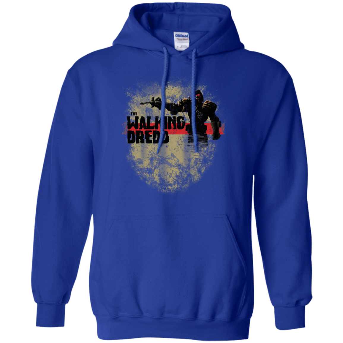 Sweatshirts Royal / Small Walking Dredd Pullover Hoodie