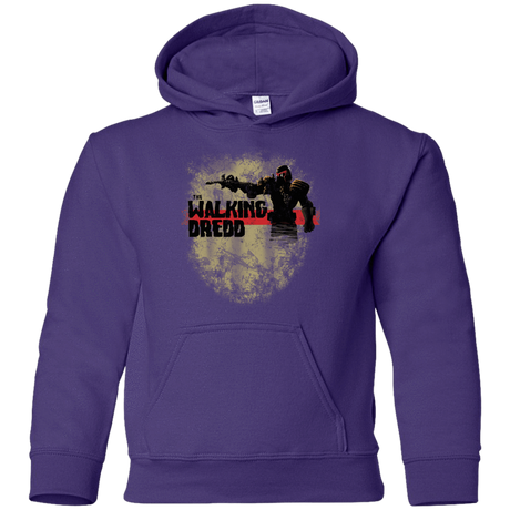 Sweatshirts Purple / YS Walking Dredd Youth Hoodie