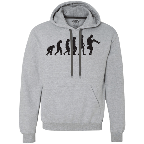 Sweatshirts Sport Grey / Small Walking Evolution Premium Fleece Hoodie