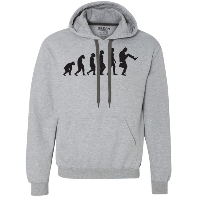 Sweatshirts Sport Grey / Small Walking Evolution Premium Fleece Hoodie