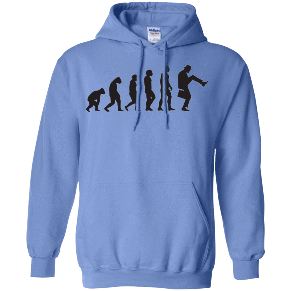 Sweatshirts Carolina Blue / Small Walking Evolution Pullover Hoodie