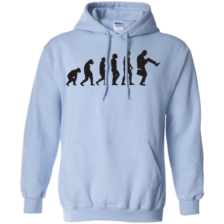 Sweatshirts Light Blue / Small Walking Evolution Pullover Hoodie
