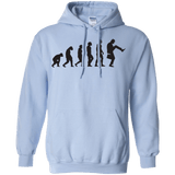 Sweatshirts Light Blue / Small Walking Evolution Pullover Hoodie